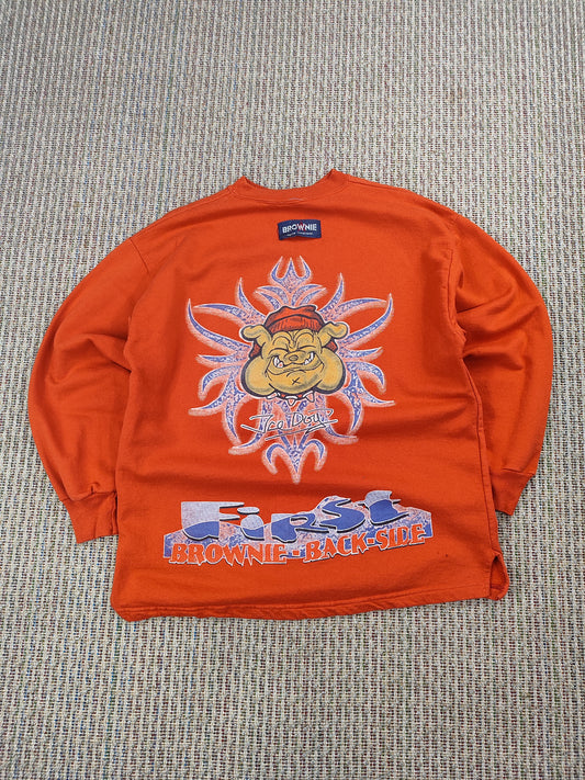 VINTAGE BROWNIES TRIBAL Y2K SWEATSHIRT (M)