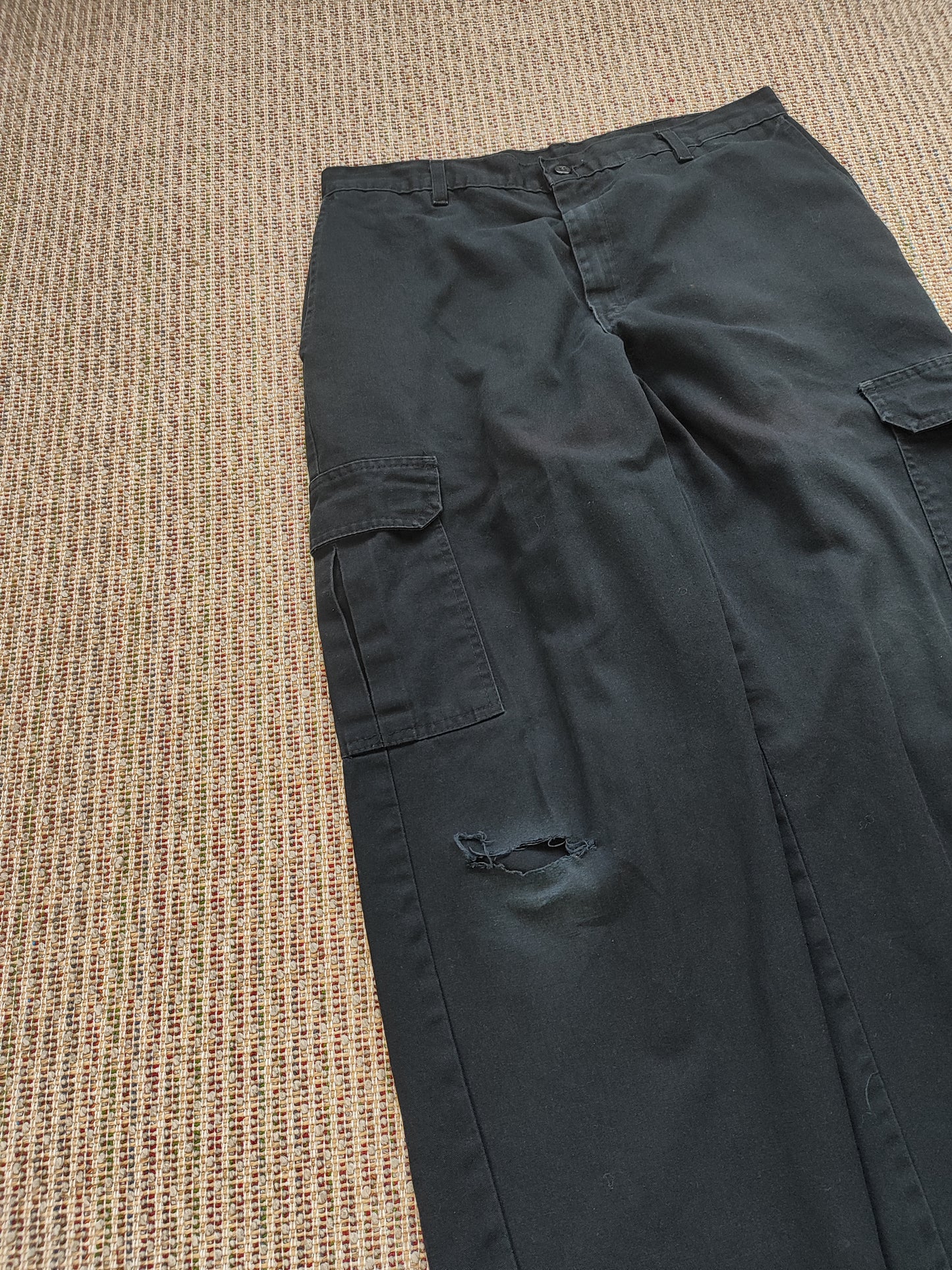 Y2K DICKIES WORKWEAR CARGO TROUSERS (W33 L33)