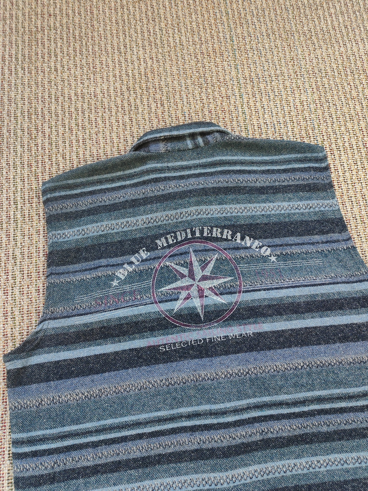 90S ITALIAN FLEECE VEST (L)