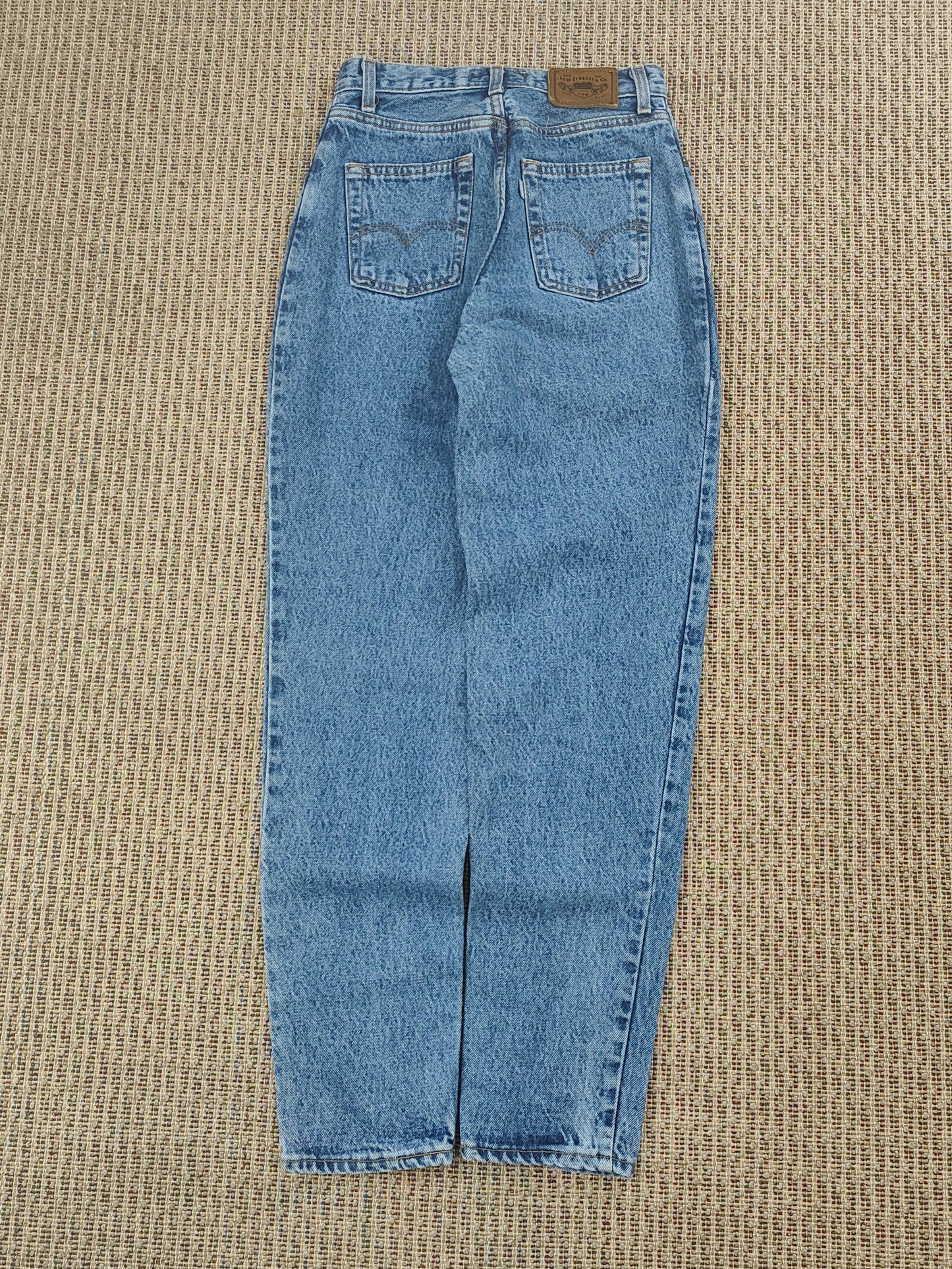 VINTAGE LEVIS 941 SILVER TAB JEANS (W27)