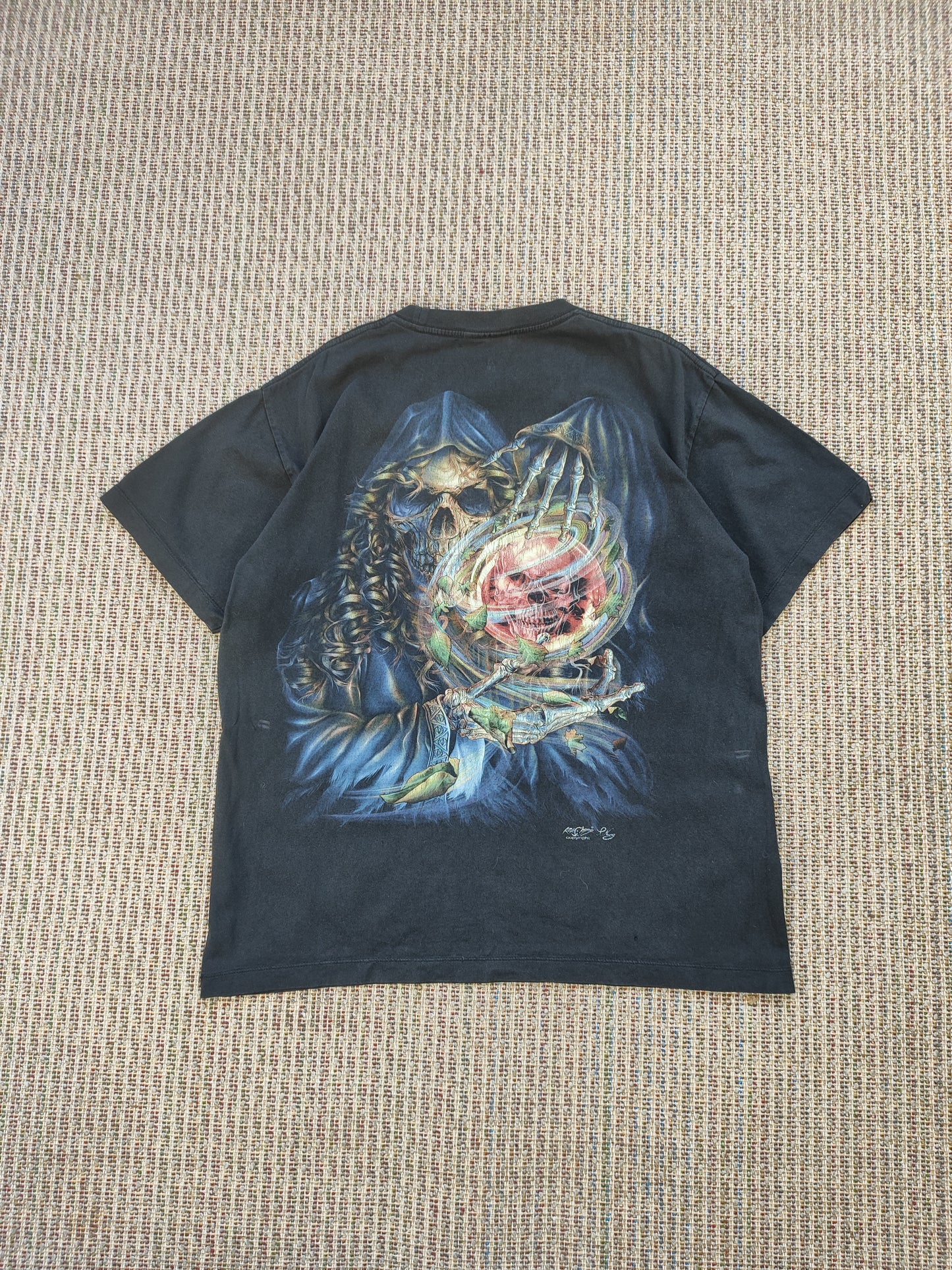 90S GRUNGE GRAPHIC T-SHIRT (L)