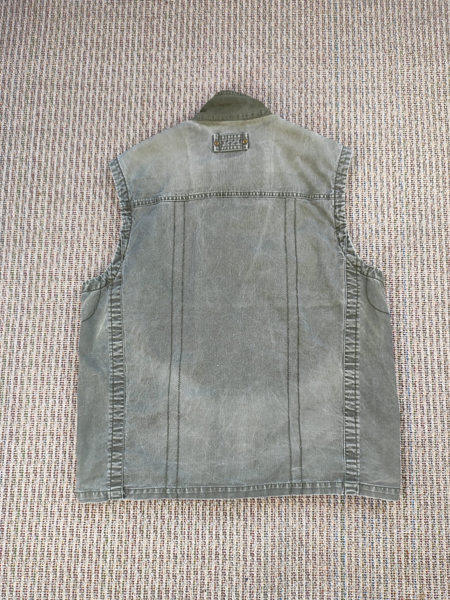 VINTAGE FISHING GILET VEST (L)