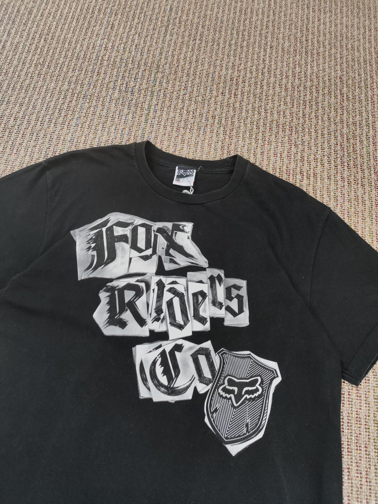 Y2K FOX RIDER'S CO T-SHIRT (L)