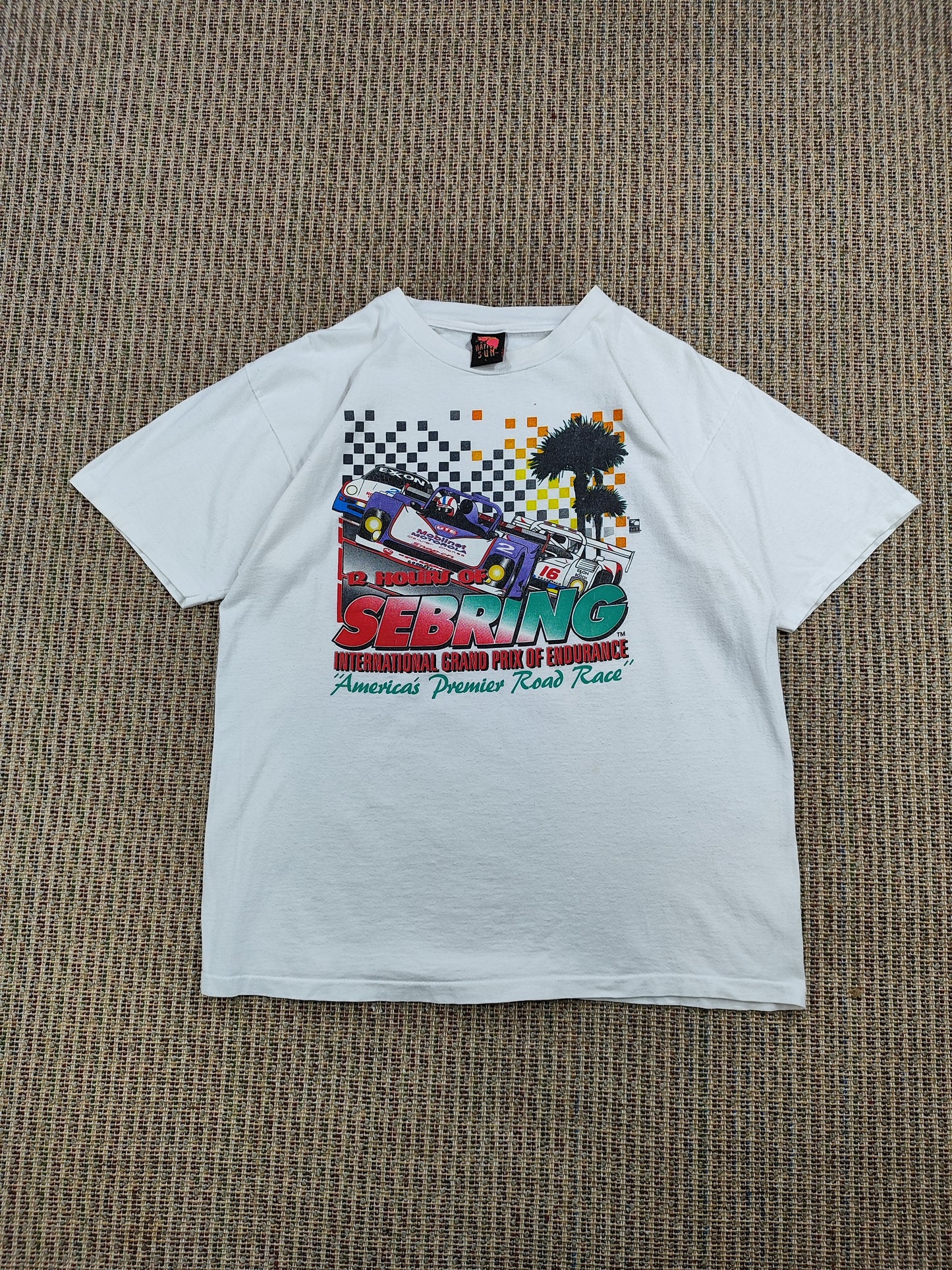 VINTAGE 90S NASCAR RACING T-SHIRT (L)