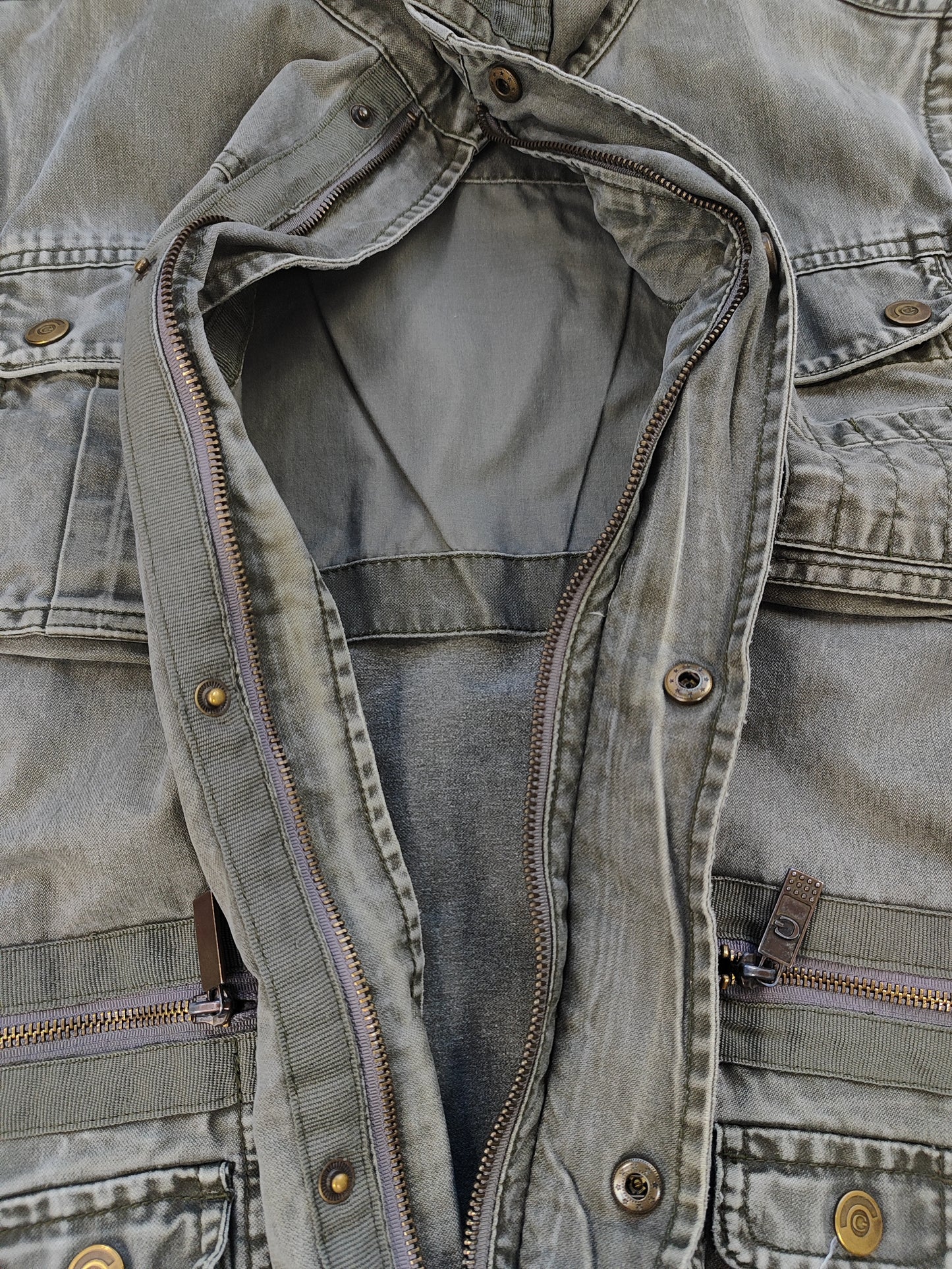 VINTAGE FISHING GILET VEST (L)