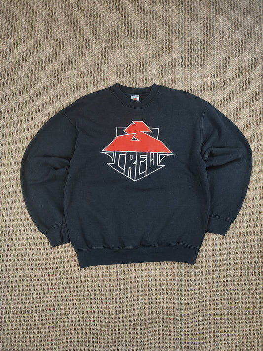VINTAGE GRAPHIC 'S CREW' SWEATSHIRT (M)