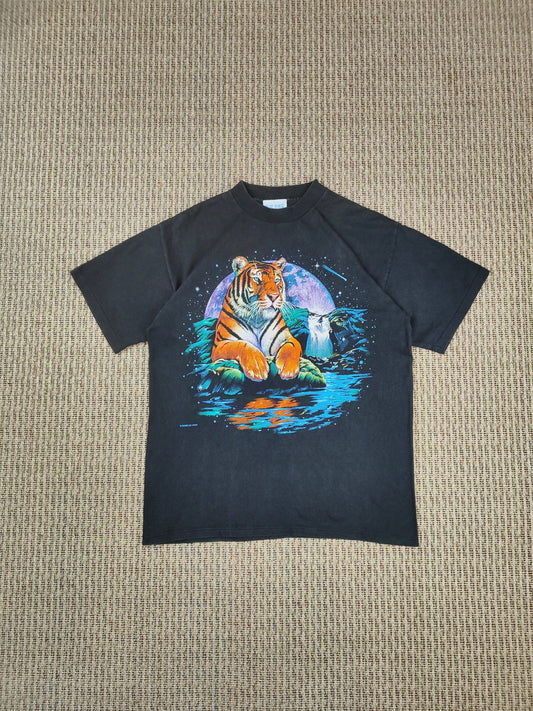 VINTAGE TIGER GRAPHIC TEE (L)