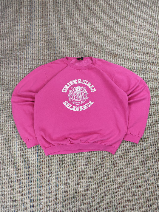 VINTAGE COLLEGE SWEATSHIRT (M)