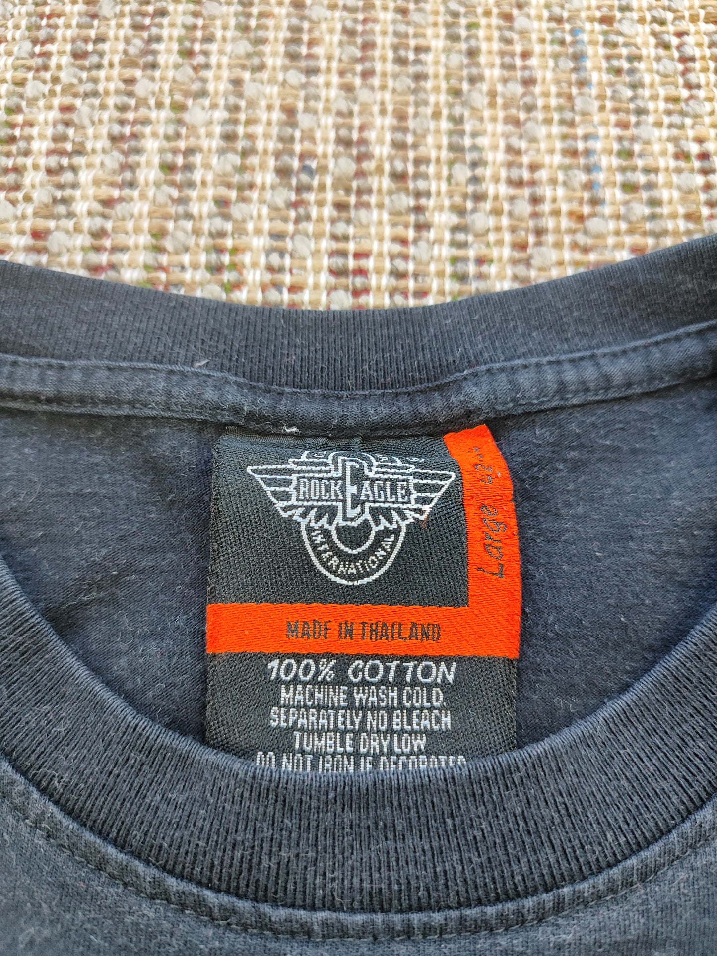 SINGLE STITCH SKELETON GRAPHIC TEE (L)