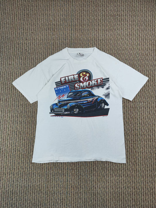 VINTAGE FIRE & SMOKE TEE (L)