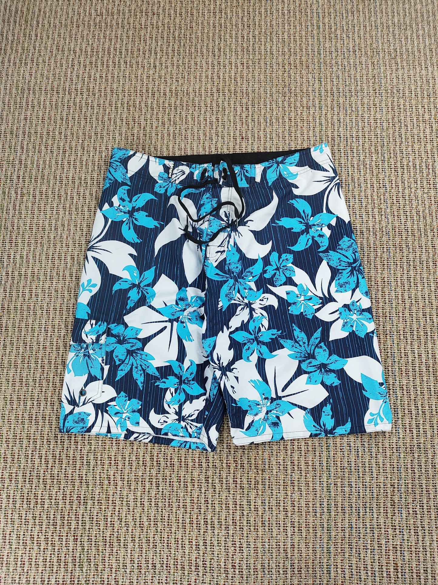 VINTAGE PACIFICA FLORAL SHORTS (M)