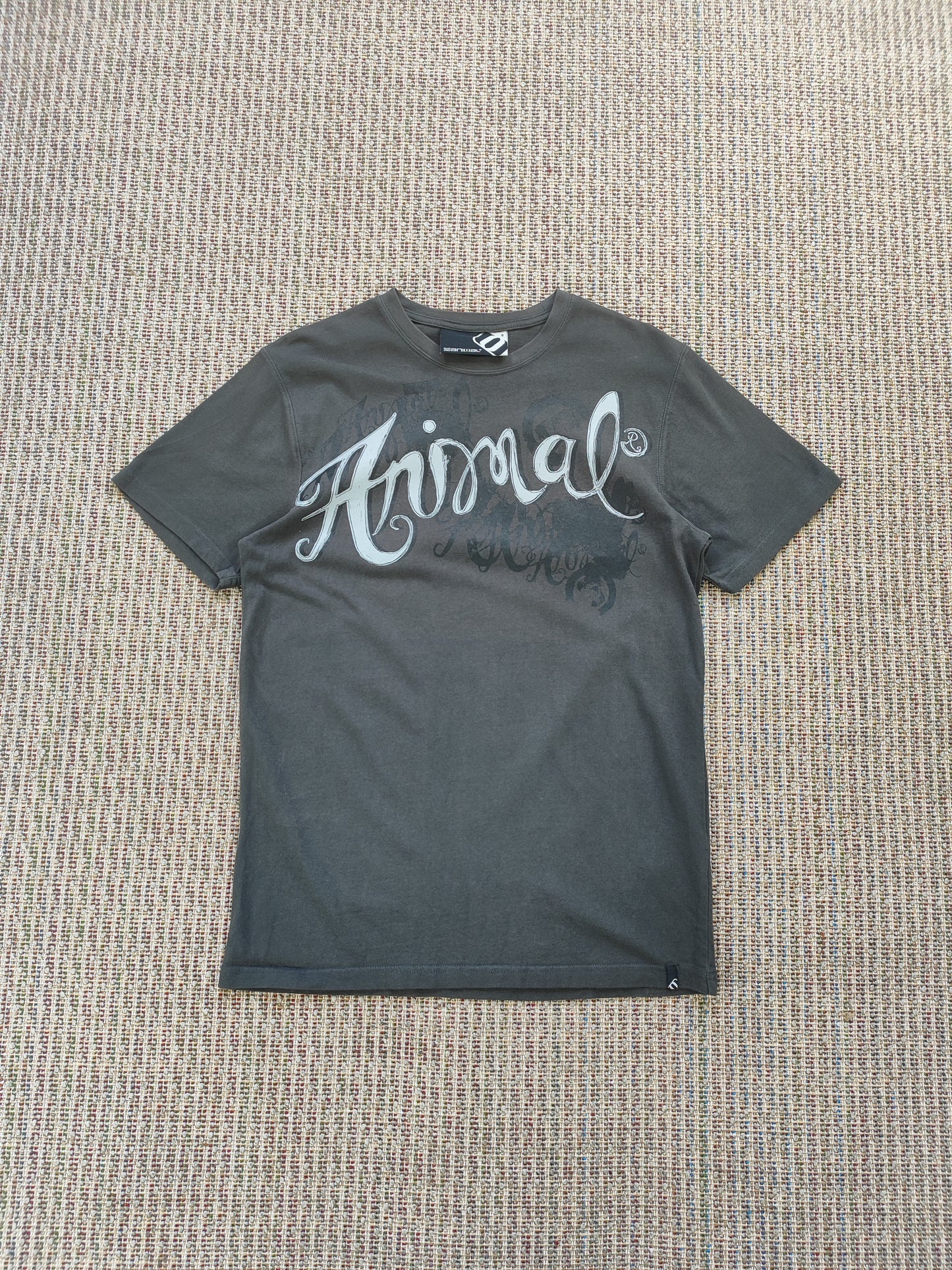 Y2K ANIMAL GRAPHIC TEE (S)