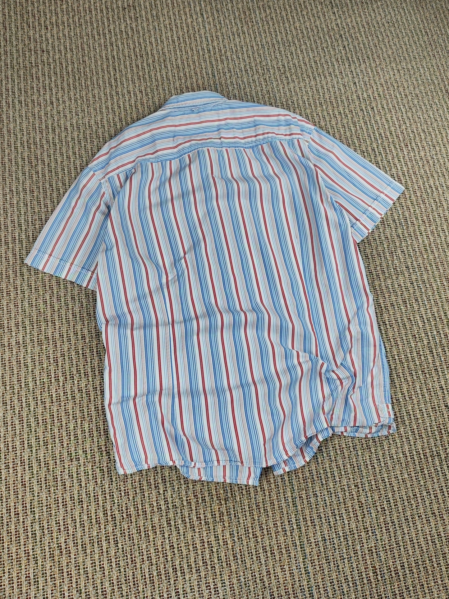 TOMMY HILFIGER STRIPE SHIRT (L)