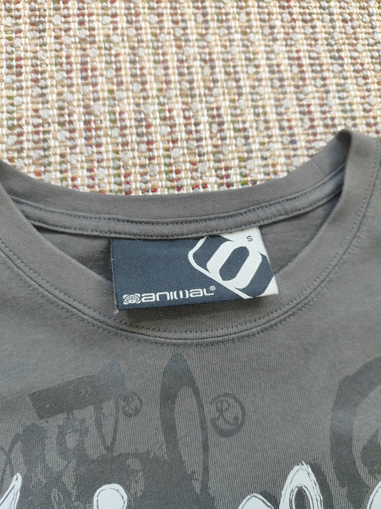 Y2K ANIMAL GRAPHIC TEE (S)