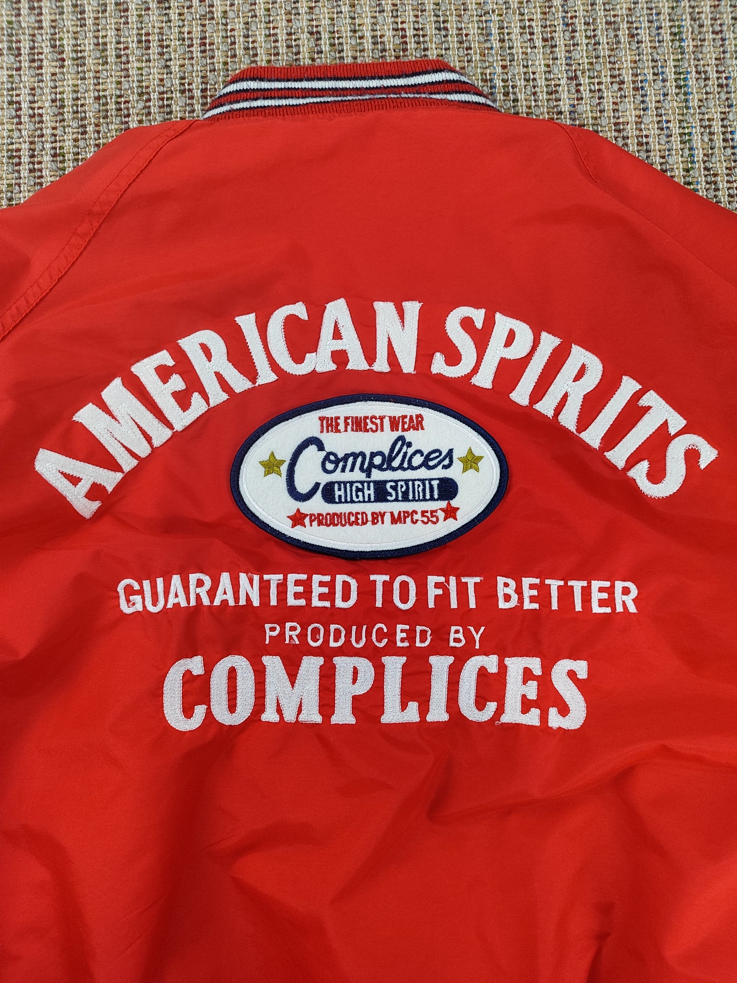 80S AMERICAN VARSITY JACKET (L)