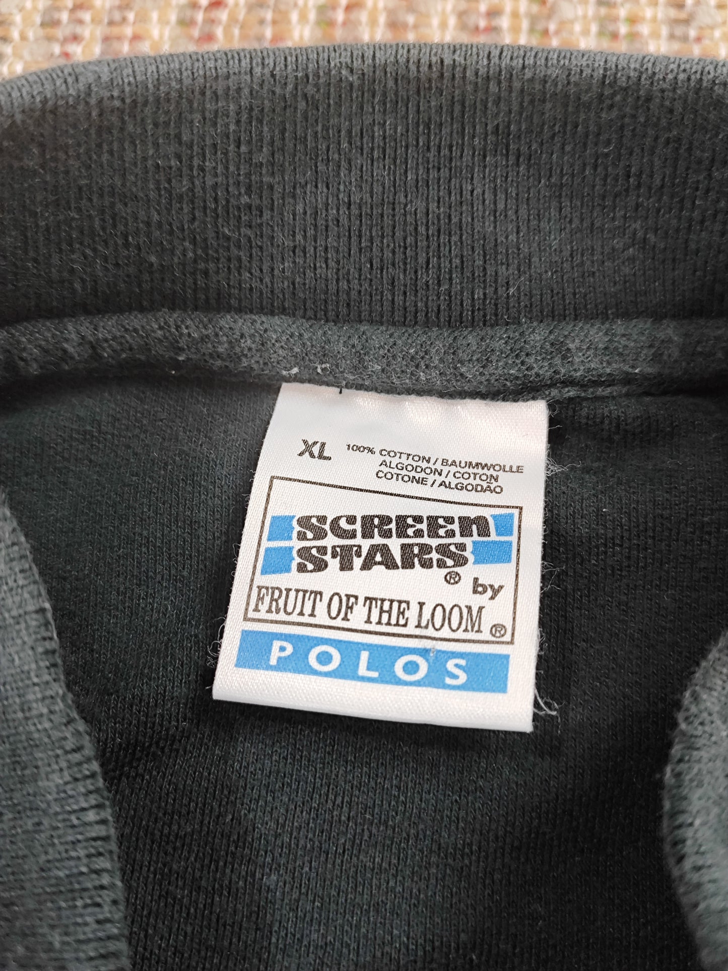 90S GUINNESS POLO SHIRT (XL)