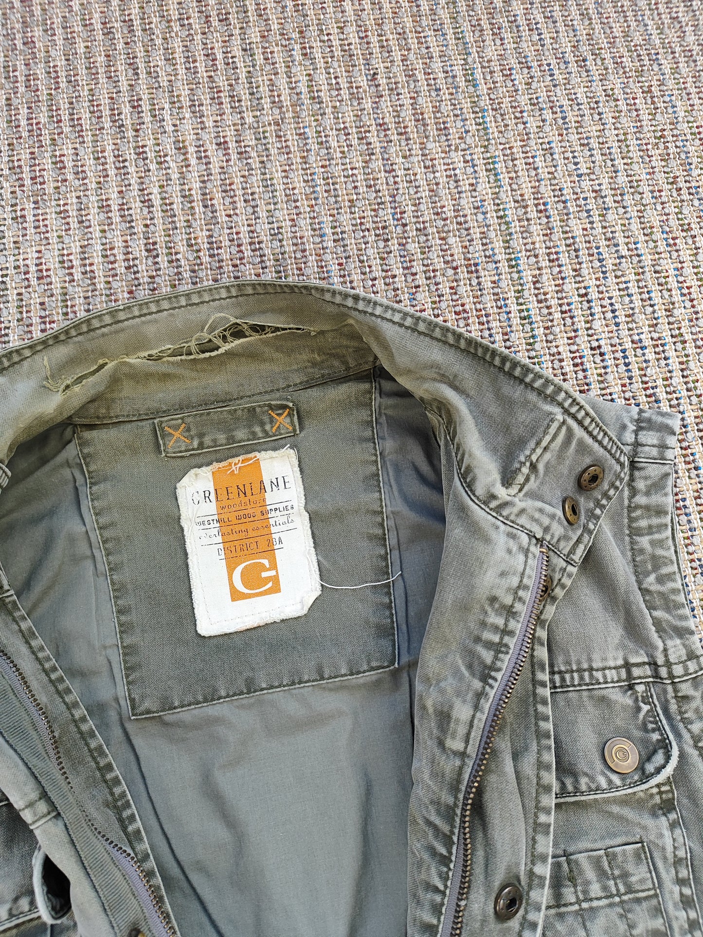 VINTAGE FISHING GILET VEST (L)