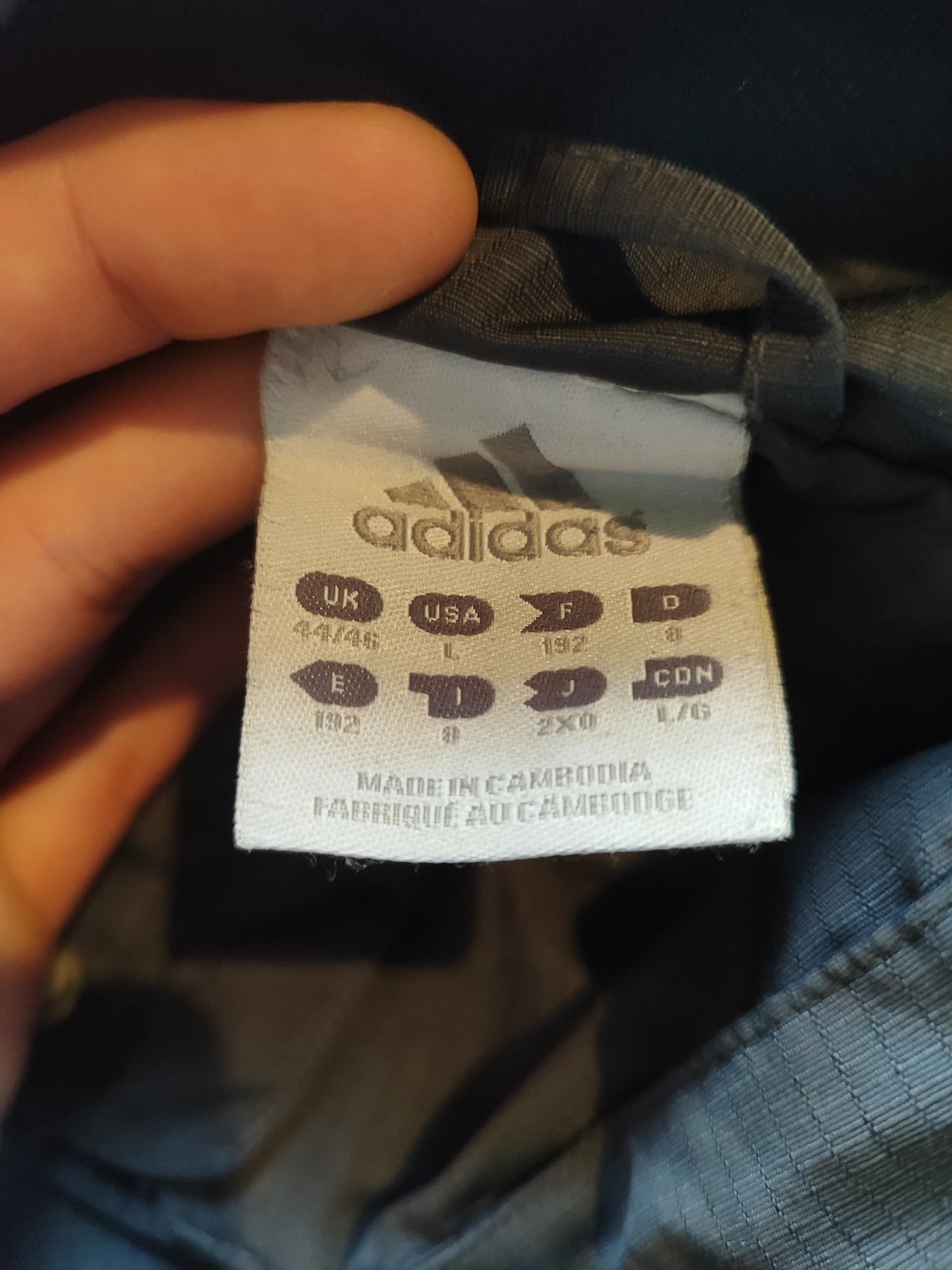 Y2K ADIDAS PADDED JACKET (XL)