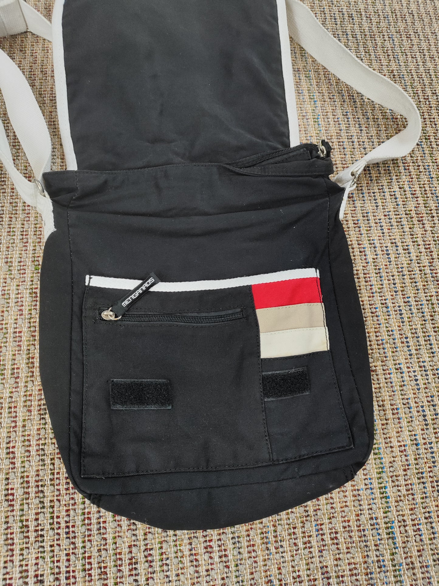 VINTAGE PEANUTS SNOOPY MESSENGER BAG (ONE SIZE)