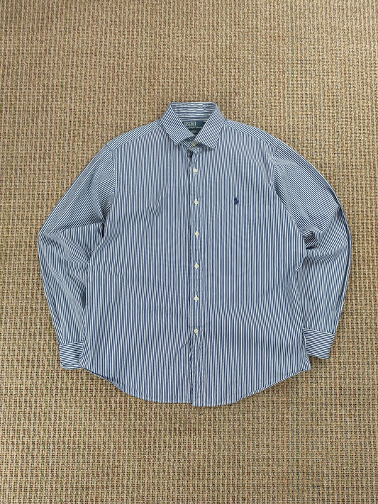 Y2K RALPH LAUREN STRIPED SHIRT (L/XL)