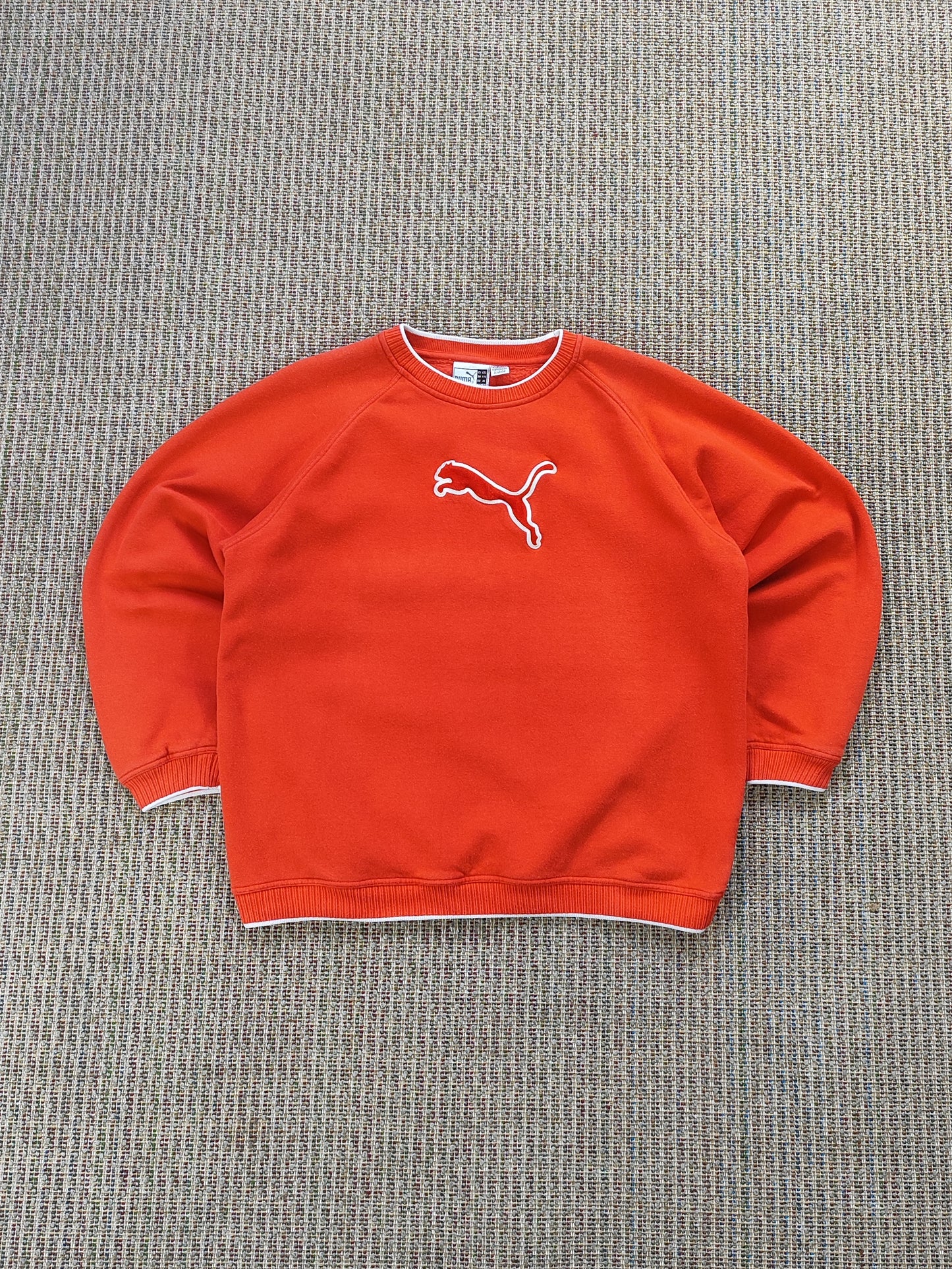 90S PUMA EMBROIDERED SWEATSHIRT (S)