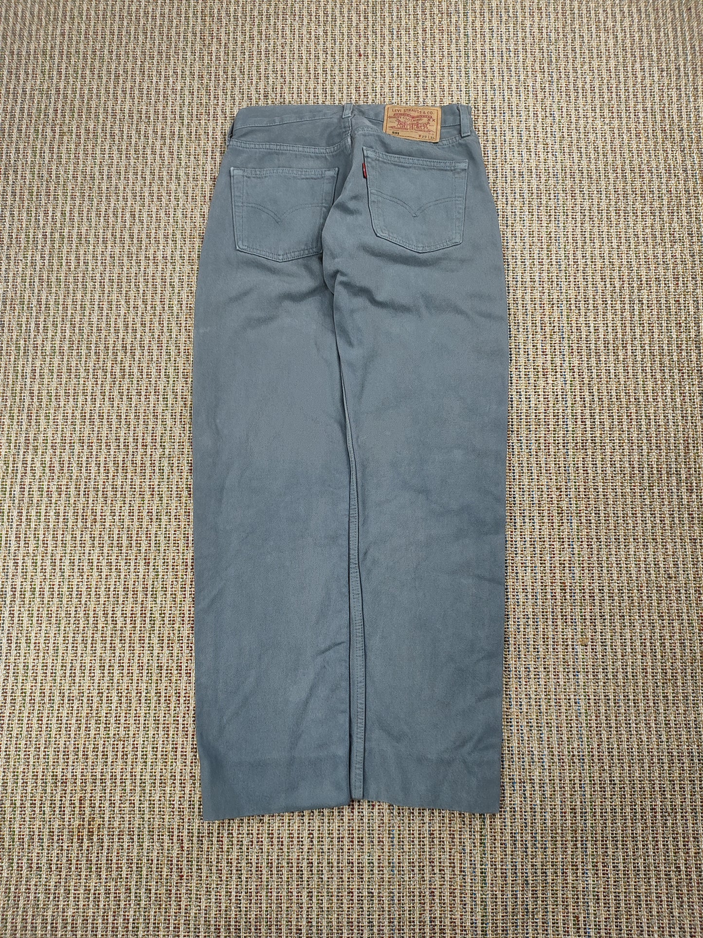 VINTAGE LEVIS 501 STRAIGHT FIT JEANS (W28)