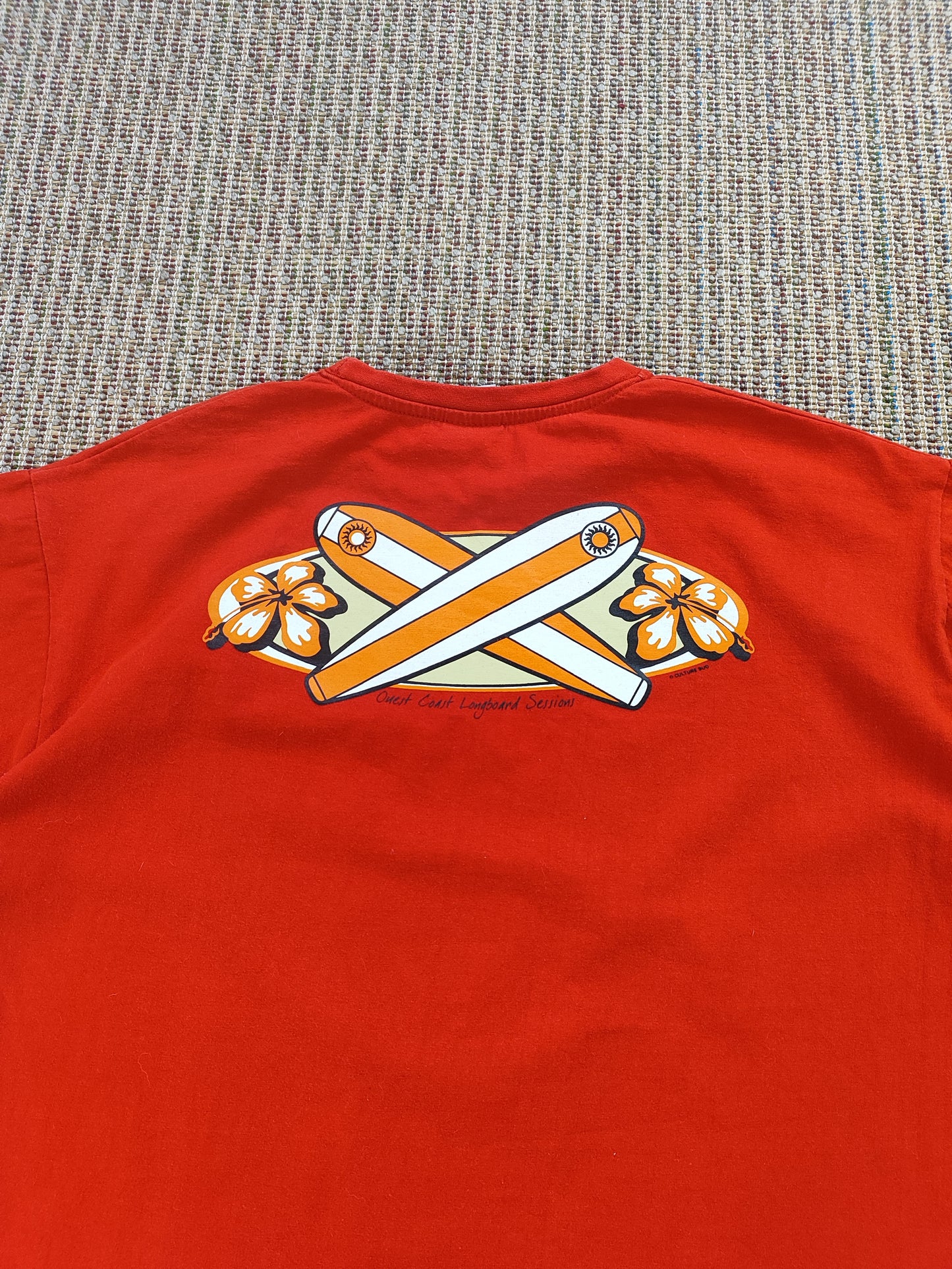 90S SURF GRAPHIC T-SHIRT (L)
