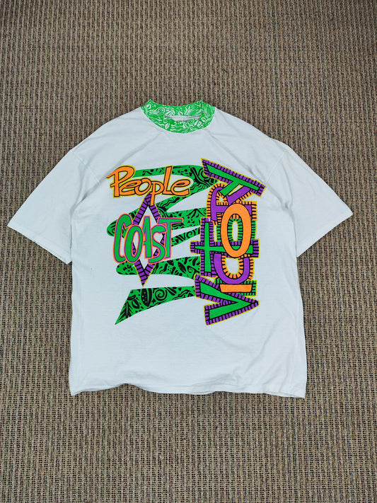 VINTAGE 90S SINGLE STITCH GRAPHIC TEE (L)