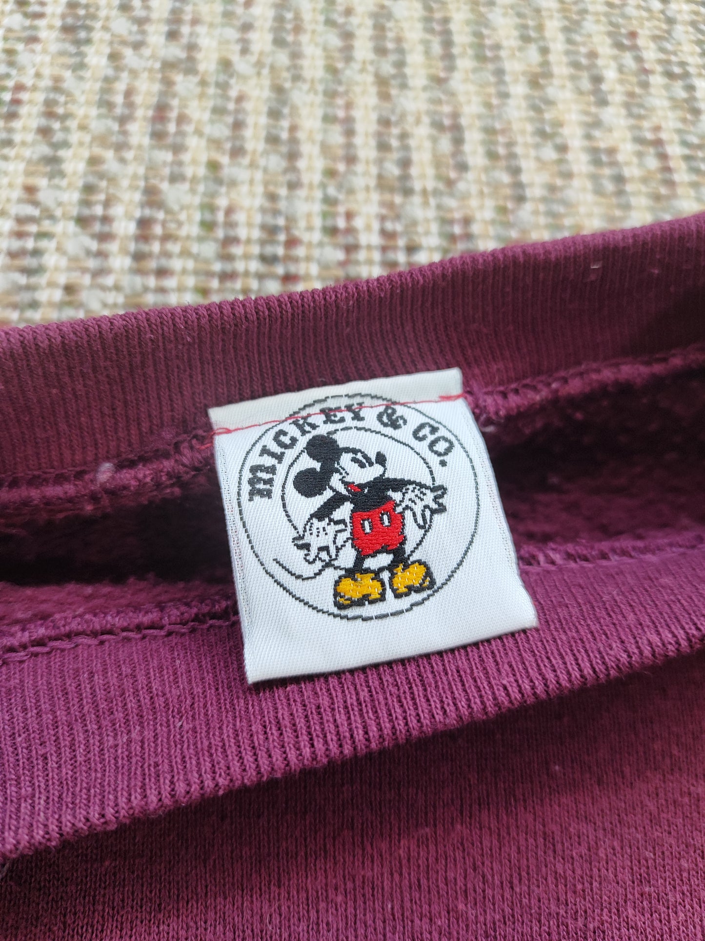 90S DISNEY MICKEY MOUSE SWEATSHIRT (L)