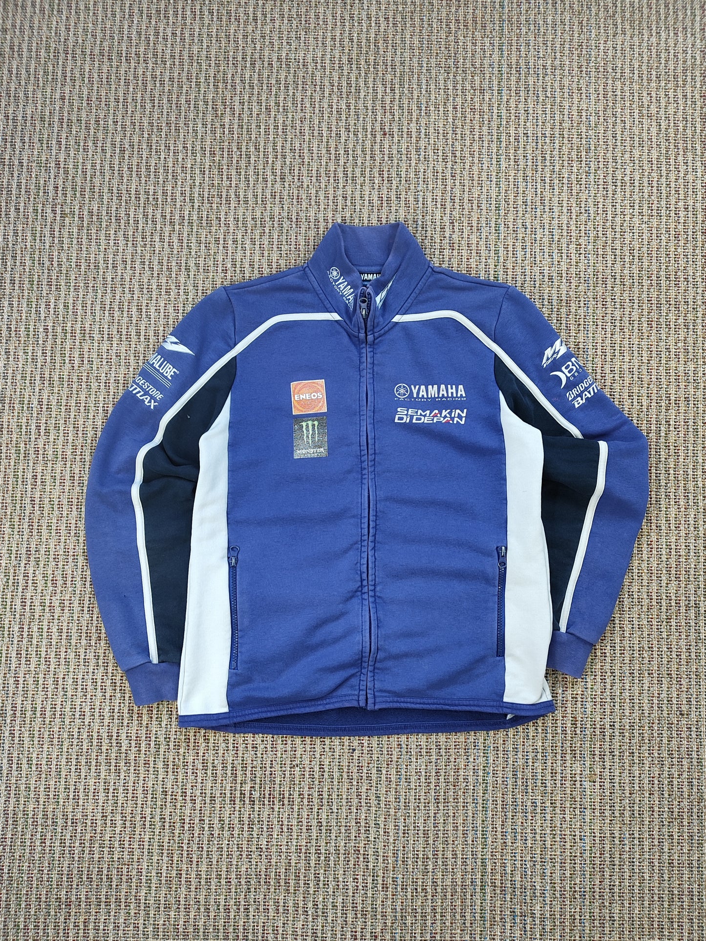 Y2K YAMAHA ZIP SWEATSHIRT (WOMEN'S M)