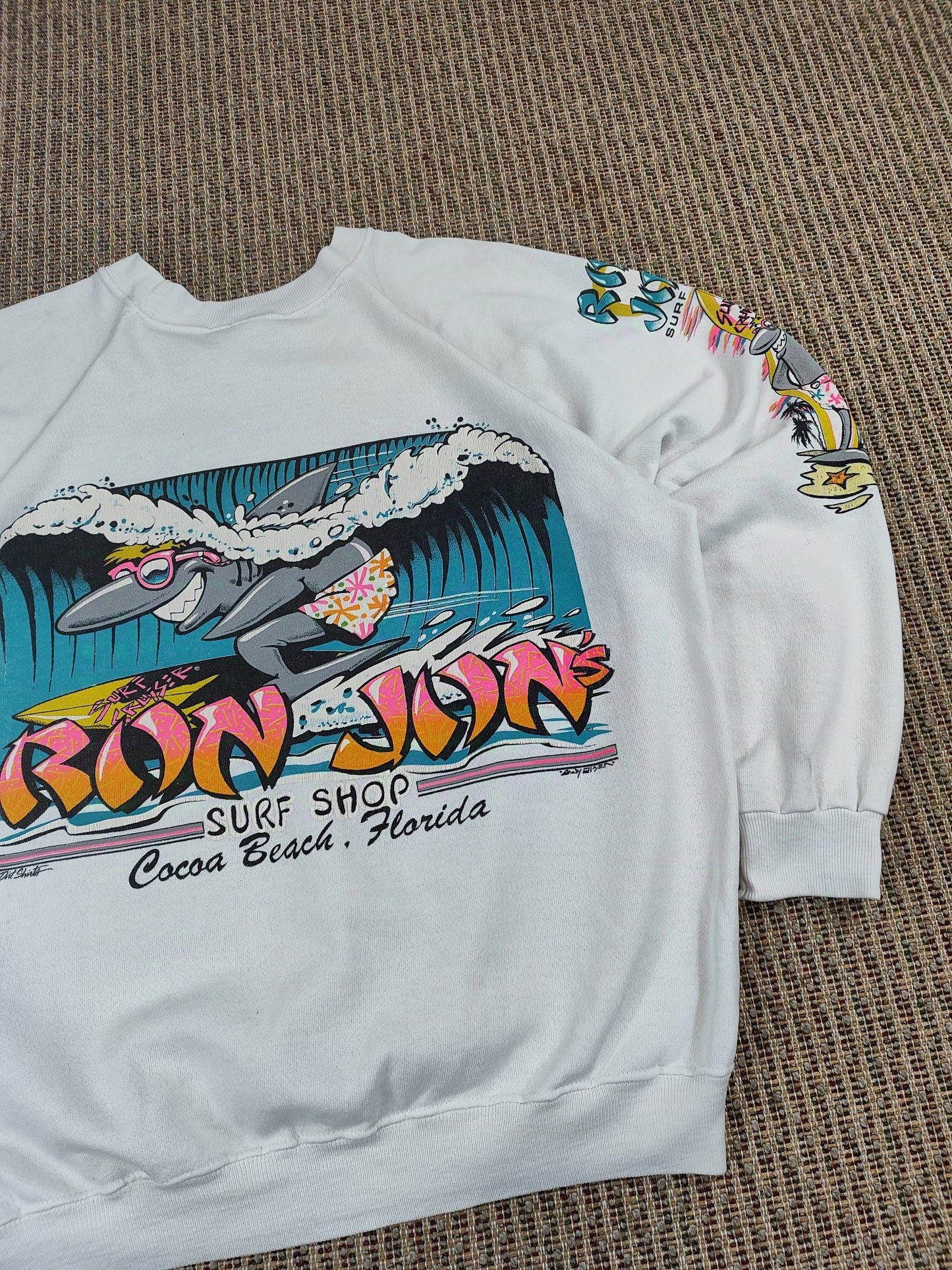 VINTAGE SURF SWEATSHIRT (M)