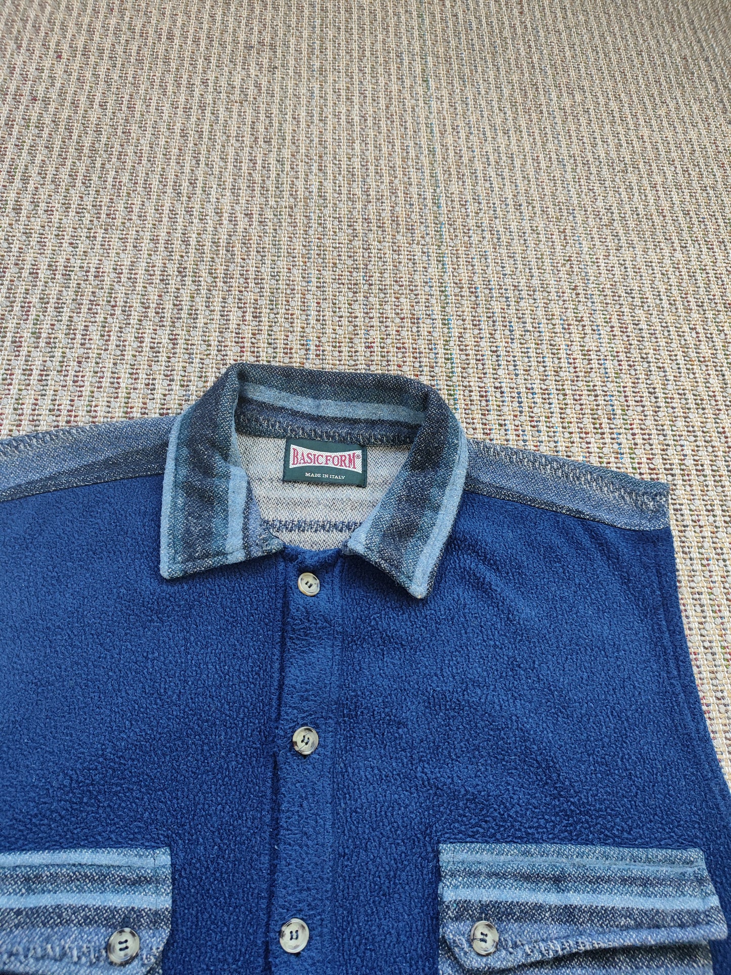 90S ITALIAN FLEECE VEST (L)