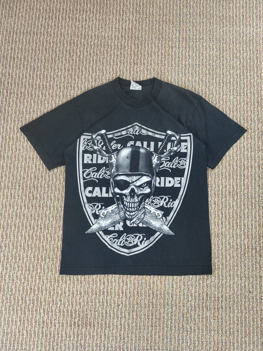 90S SKULL CALI RIDER GRAPHIC TEE (M)