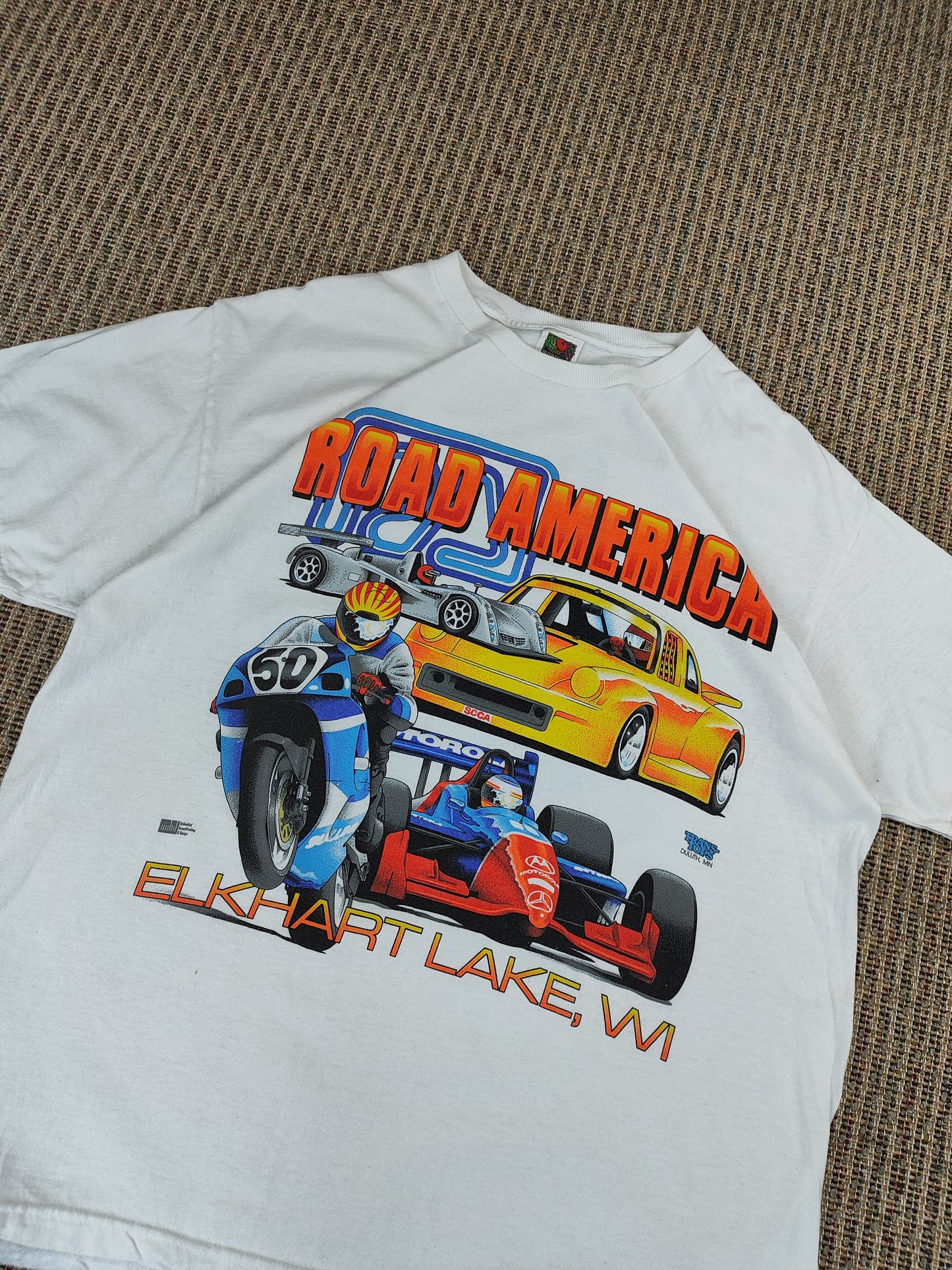 VINGAGE ROAD AMERICA GRAPHIC TEE (XL)