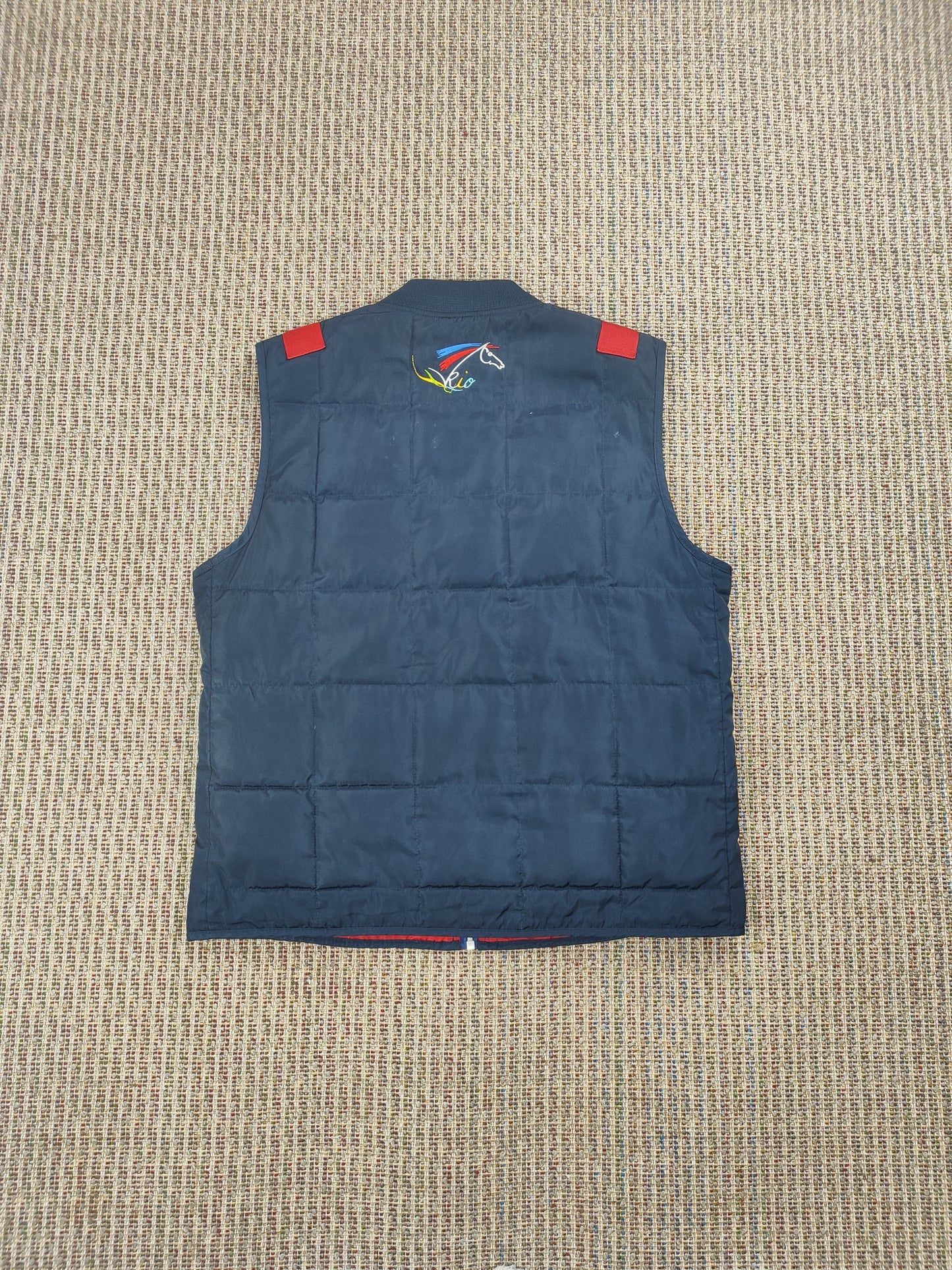 VINTAGE FRENCH PUFFER GILET (M)