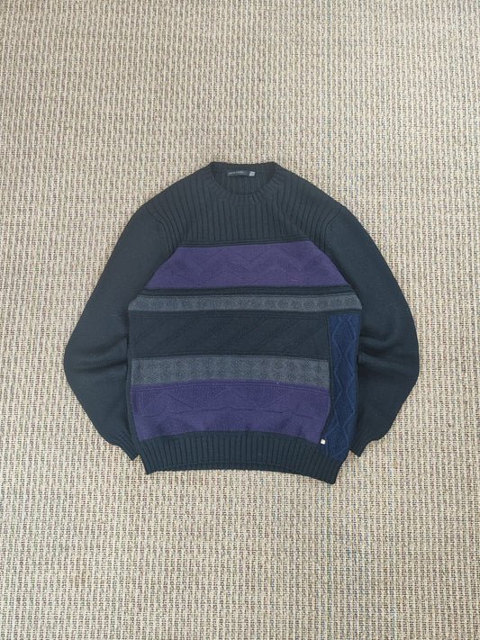 Y2K GRANDAD KNIT JUMPER (S)
