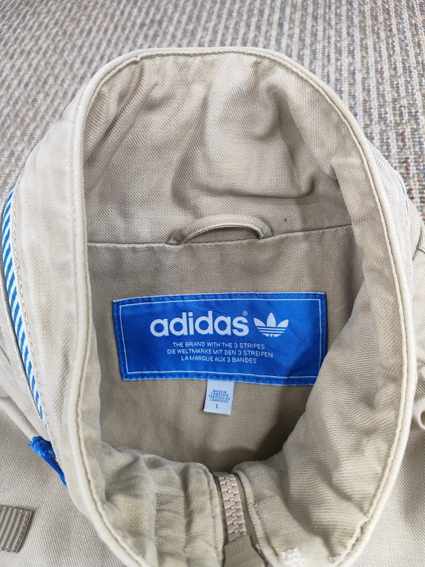 VINTAGE ADIDAS WORKWEAR JACKET (L)