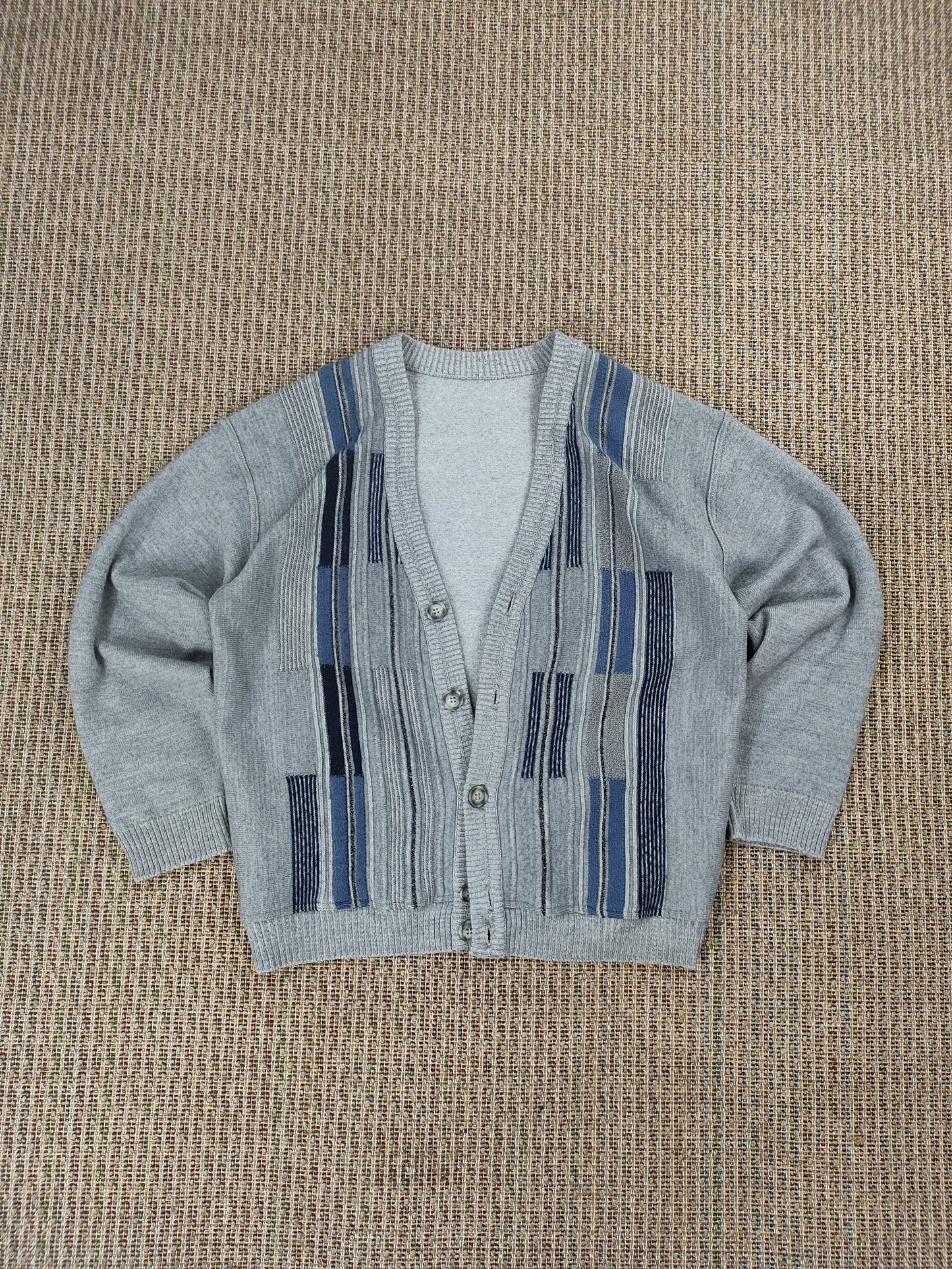 Y2K KNIT PATTERN CARDIGAN (S)
