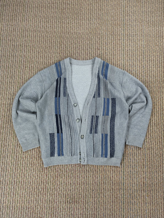 Y2K KNIT PATTERN CARDIGAN (S)