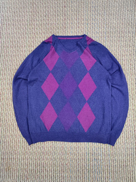 VINTAGE KNIT SWEATER (M)