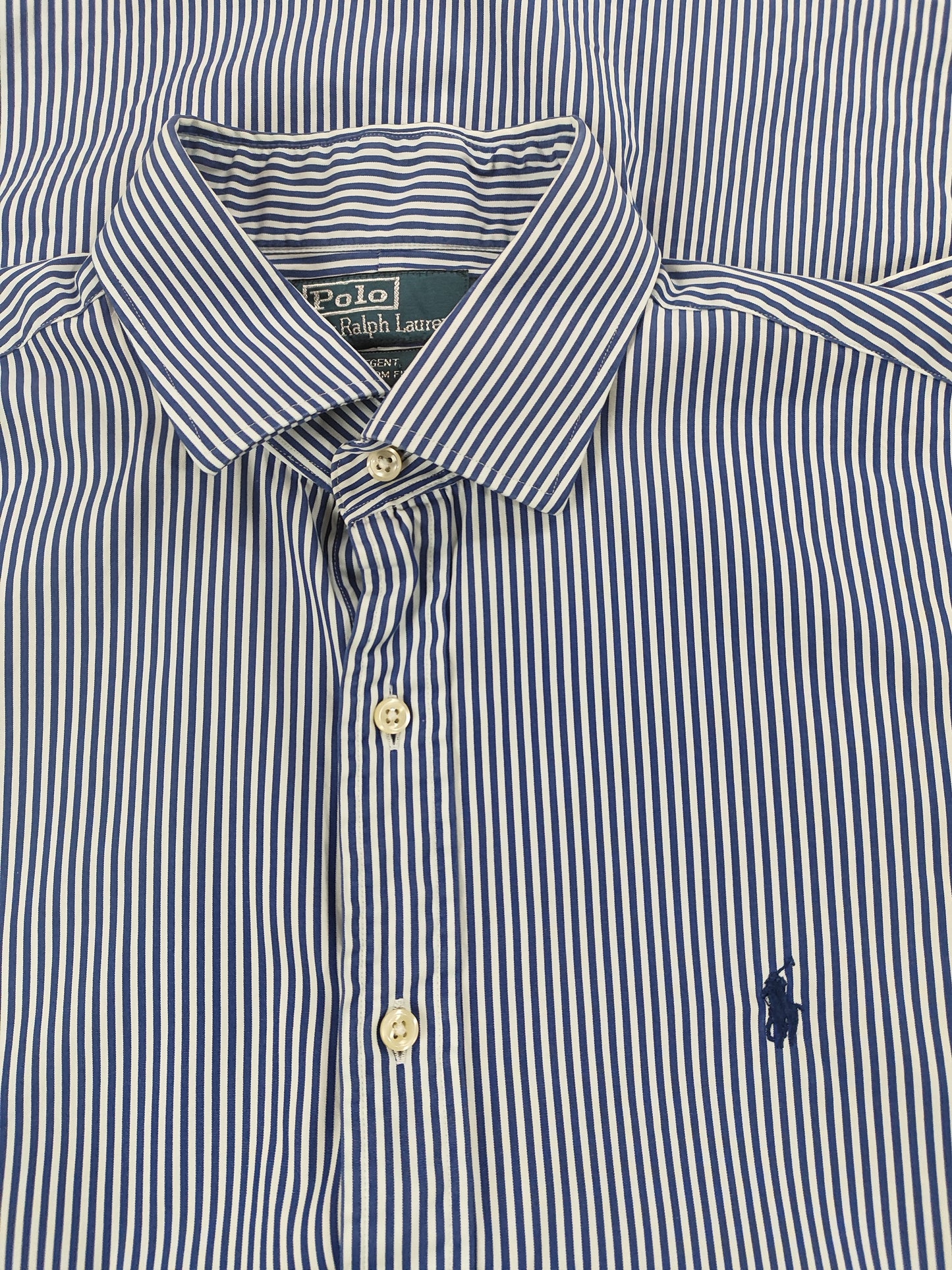 Y2K RALPH LAUREN STRIPED SHIRT (L/XL)