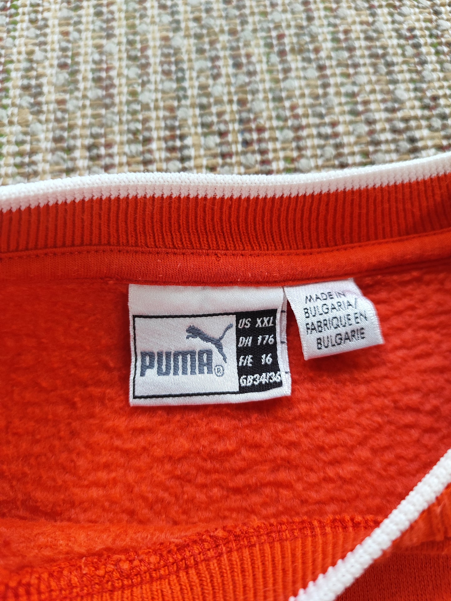 90S PUMA EMBROIDERED SWEATSHIRT (S)